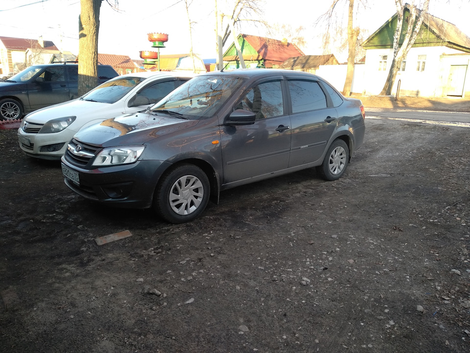 Переобулся — Lada Гранта, 1,6 л, 2012 года | шины | DRIVE2