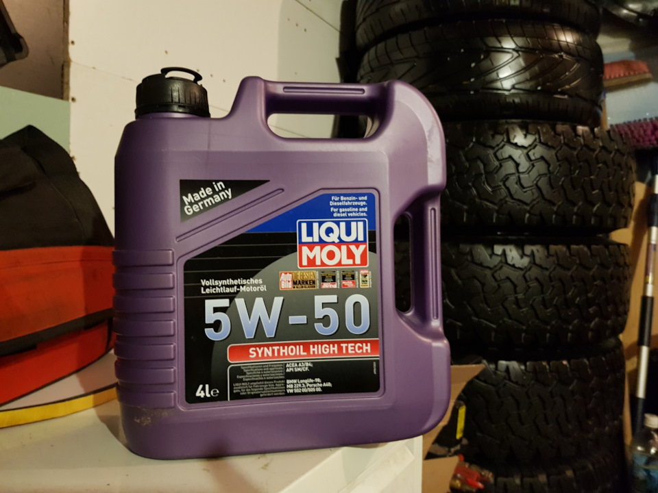 Synthoil high tech 5w 40 5л. Liqui Moly Motorspulung.