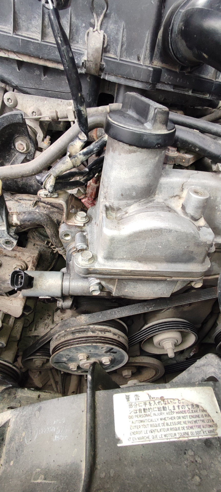Замена уплотнительного кольца клапана VVT-I — Toyota Cami, 1,3 л, 2000 ...