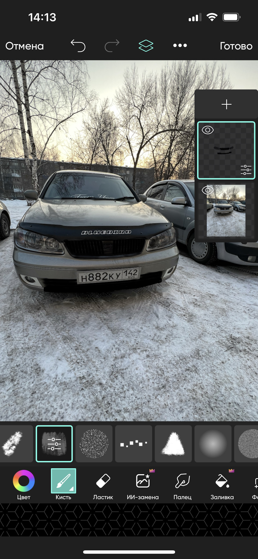 Не дает покоя обычный вид морды) — Nissan Bluebird Sylphy (G10), 1,5 л,  2003 года | просто так | DRIVE2