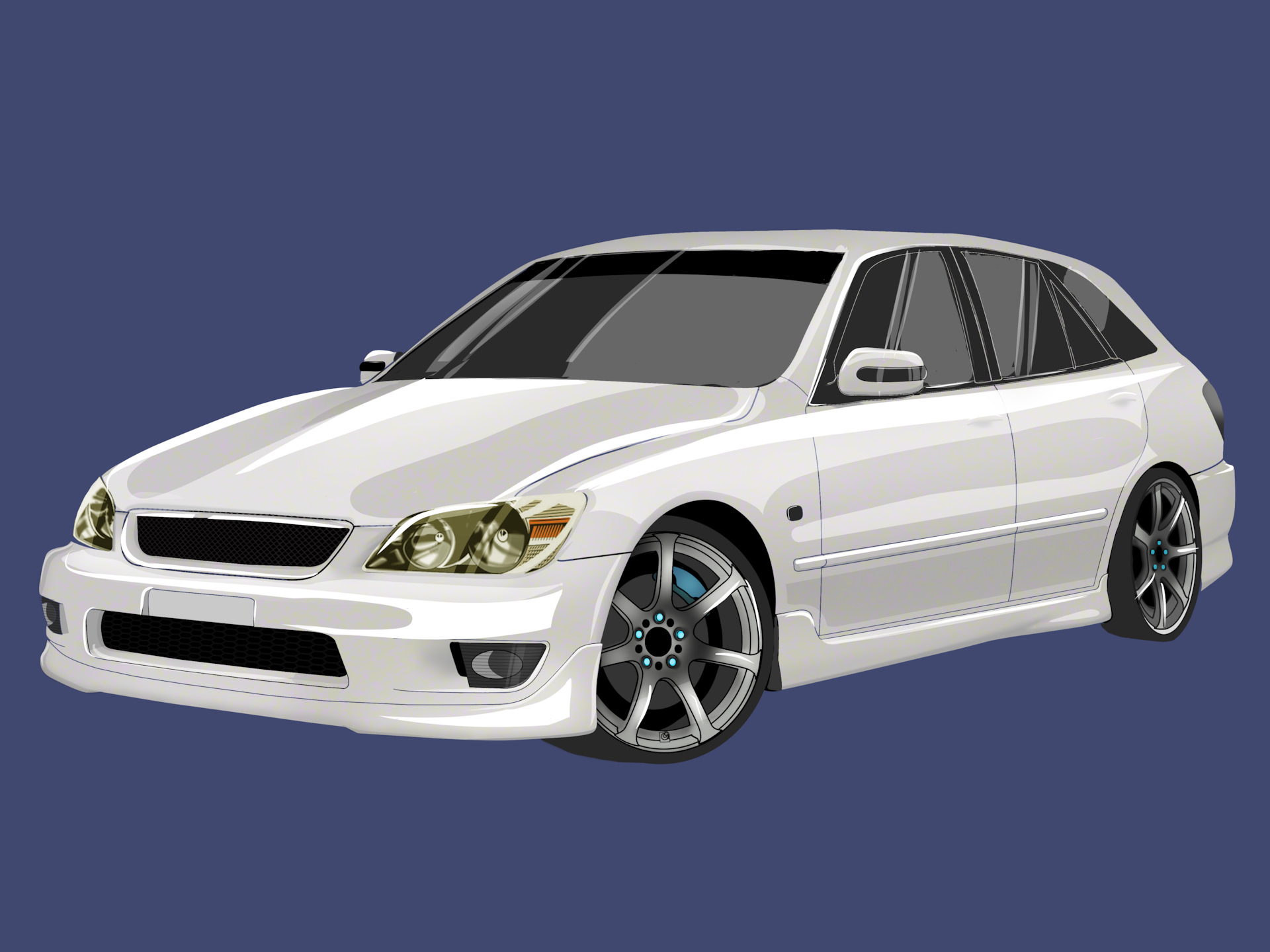 Toyota altezza gta 5 addon фото 70