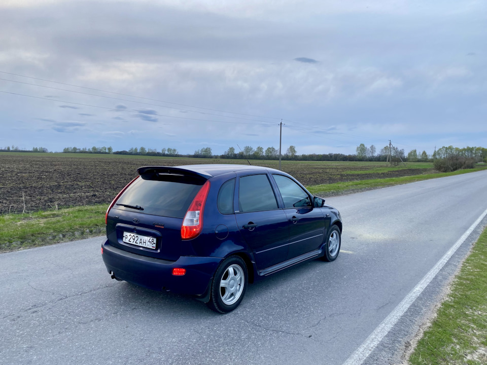 Накладки на пороги от Калины 2 спорт — Lada Калина Хэтчбек (1G), 1,6 л ...