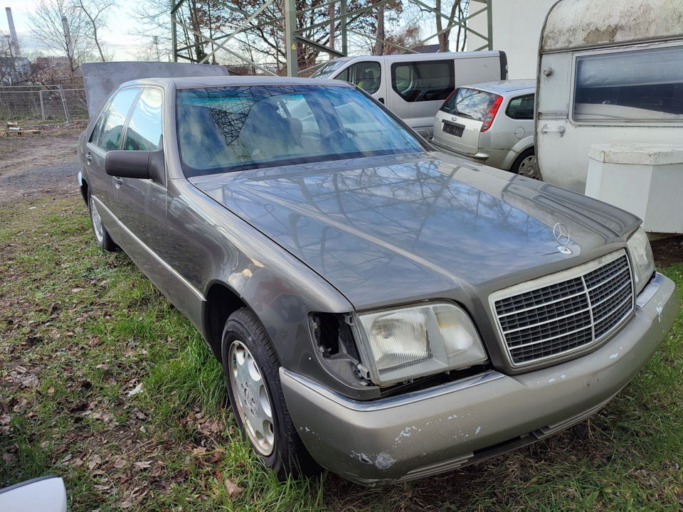 Познакомимся с кузовом — Mercedes-Benz S-Class (W140), 5 л, 1992 года ...