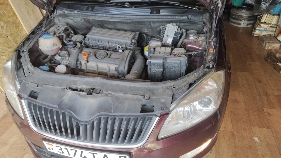 Надо бы помыться — Skoda Fabia Mk2
