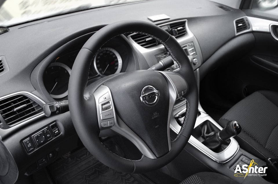 Перетяжка руля для Nissan Sentra 7 (B17) — AS-INTER на DRIVE2