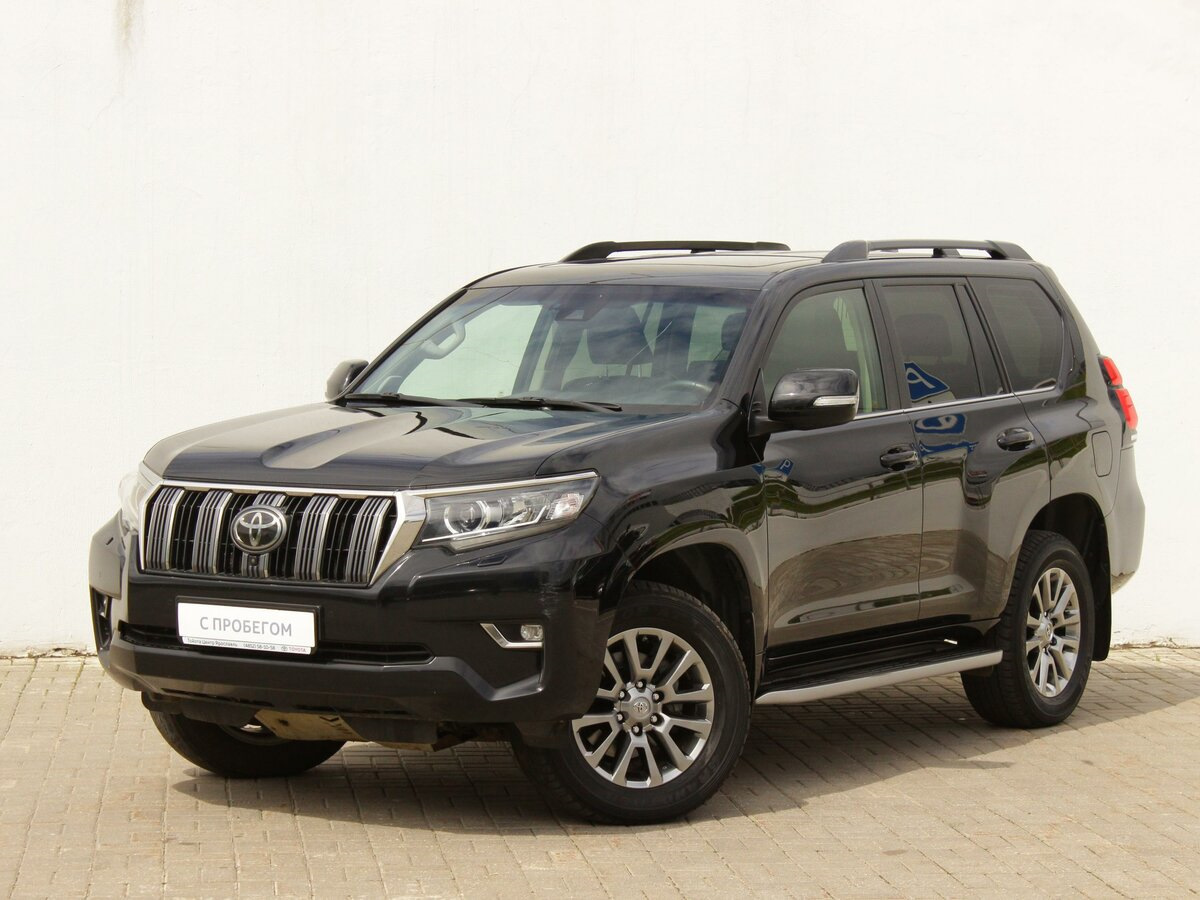 Land Cruiser Prado 2 Рестайлинг. TLC Prado 150 2018 Black Onyx.