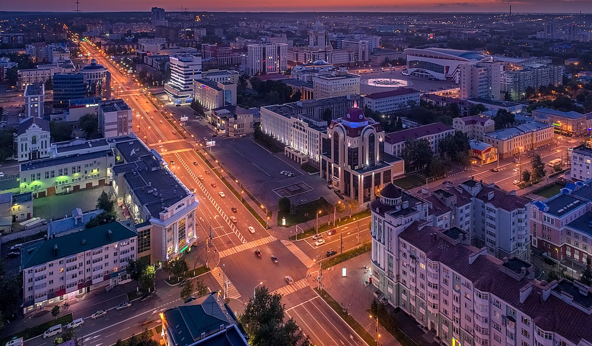Саранск площадь города