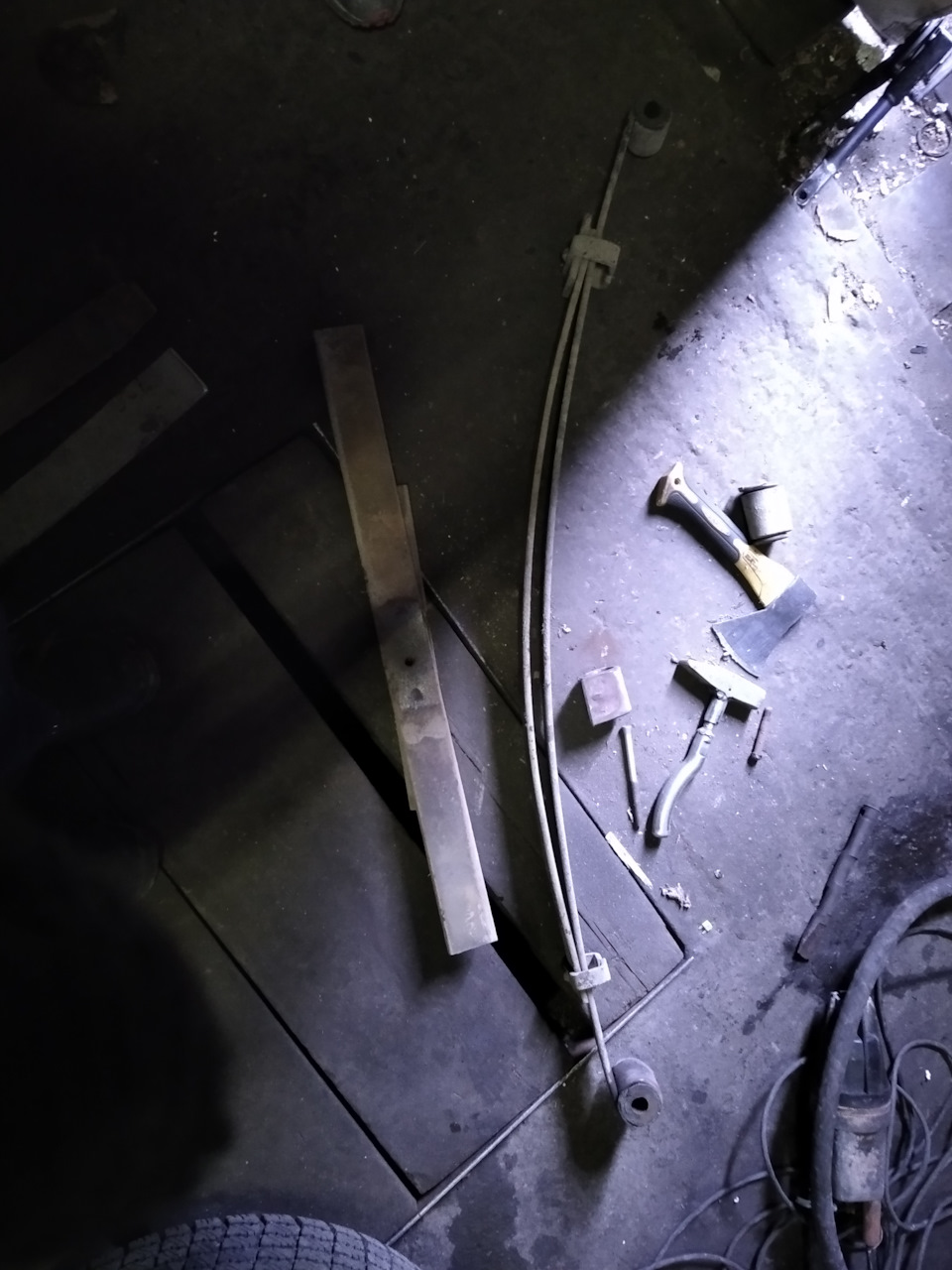 Рессора — KIA Besta, 2 л, 1988 года | своими руками | DRIVE2