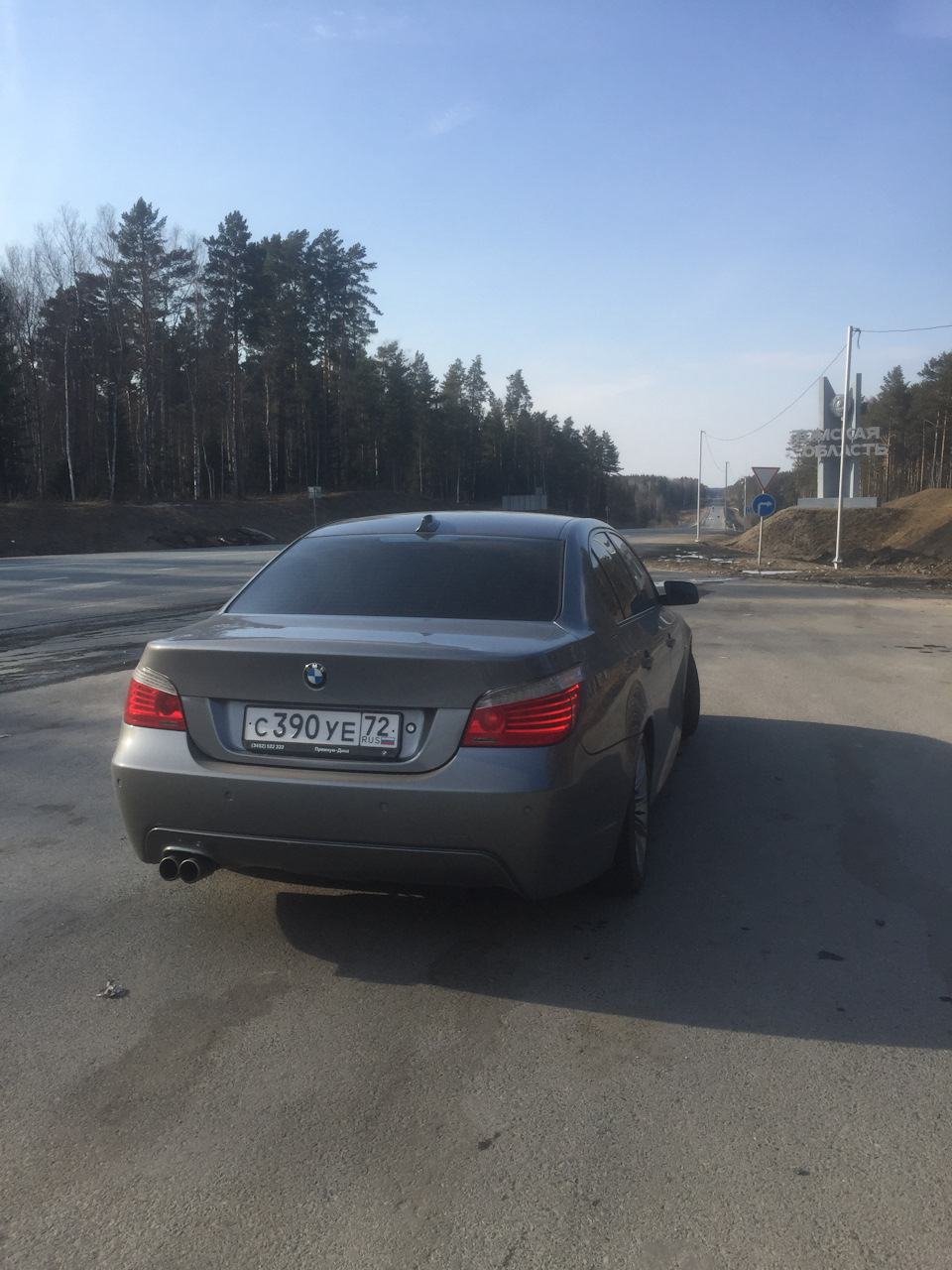 Томск-Тюмень — BMW 5 series (E60), 2,5 л, 2008 года | покупка машины |  DRIVE2