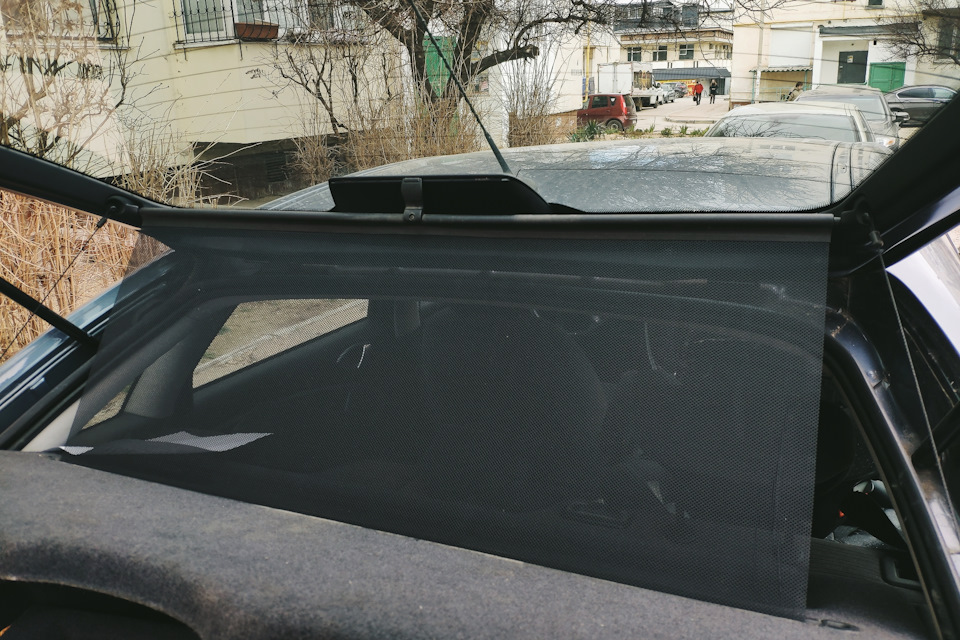 Полка со шторкой в багажник. — Citroen C5 (1G), 2 л, 2007 года ...