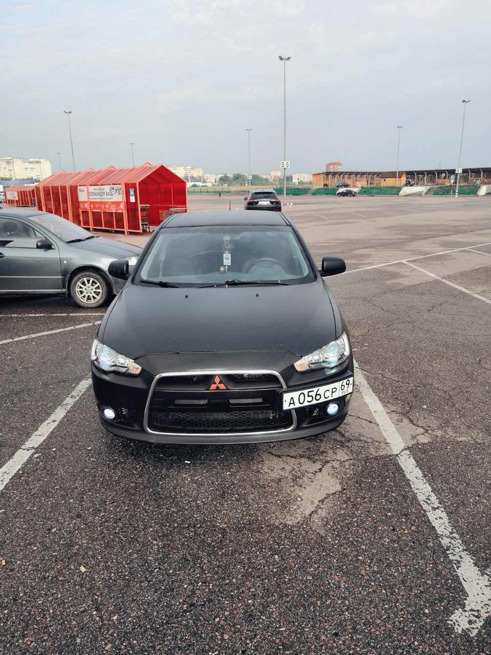 Номера без флага — Mitsubishi Lancer X, 2 л, 2007 года | просто так | DRIVE2