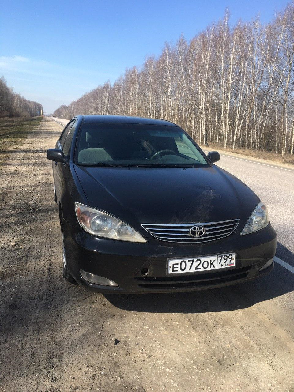 Поездка из Москвы в Тамбов. Поломка генератора и ДТП — Toyota Camry (XV30),  2,4 л, 2003 года | поломка | DRIVE2