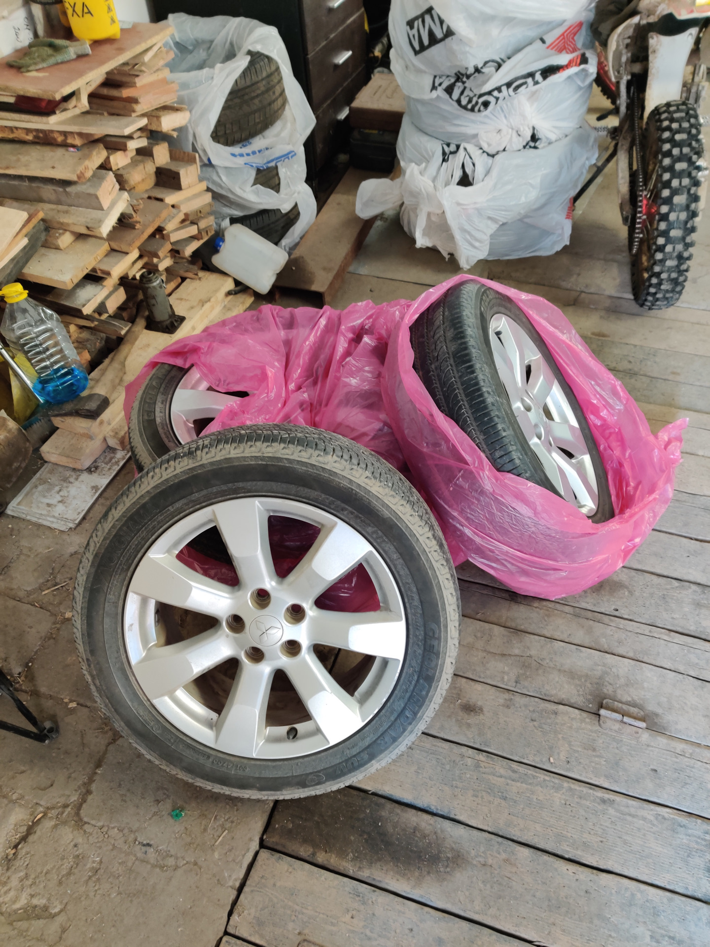 Прикупил арбузы — Mitsubishi Outlander XL, 2,4 л, 2008 года | колёсные ...