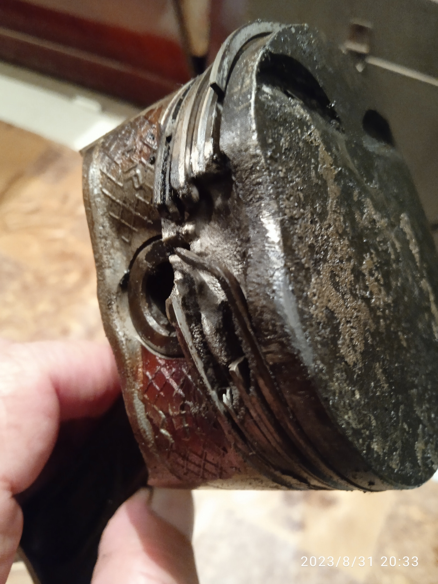 Прогар поршня в четвертом цилиндре на RFJ — Citroen C5 (1G), 2 л, 2006 ...