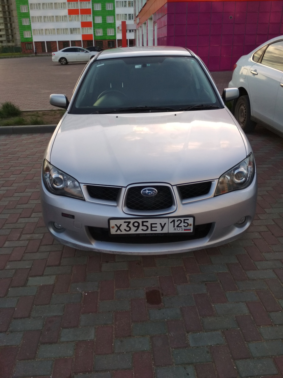 Наклеечки — Subaru Impreza (GD, GG), 1,5 л, 2005 года | фотография | DRIVE2