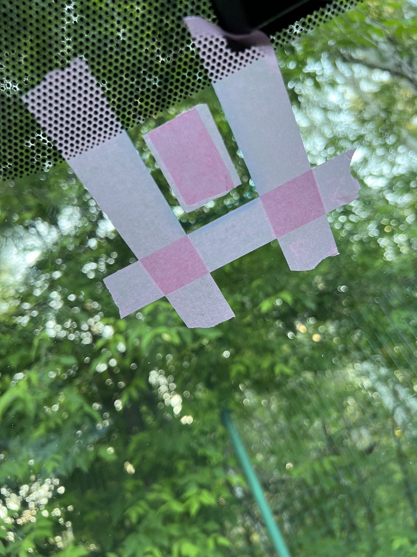 Приклейка датчика дождя — Toyota Prius (20), 1,5 л, 2006 года | своими ...