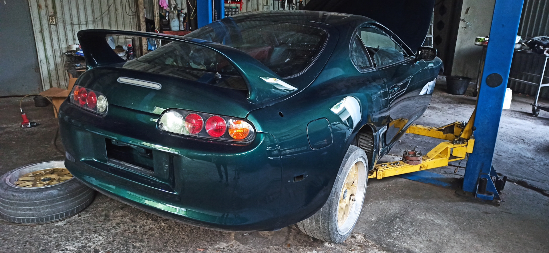 Покраска закончена. Сборка — Toyota Supra (80), 3 л, 1998 года | своими  руками | DRIVE2