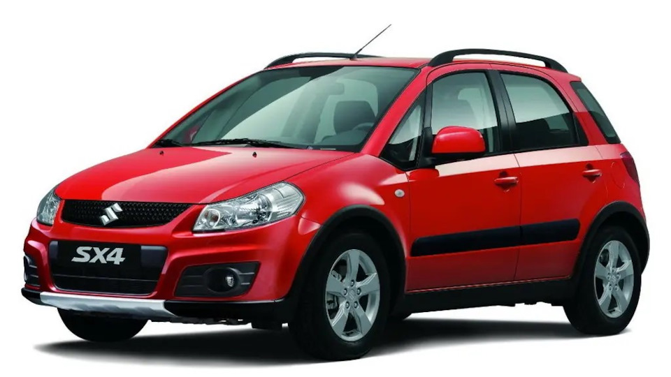 Suzuki SX4 красный