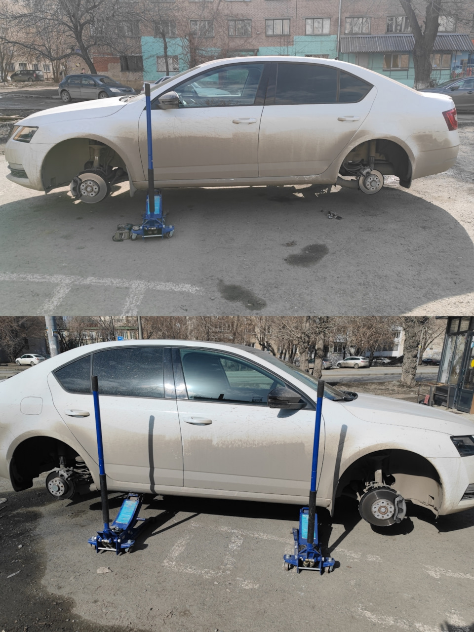 Да здравствует ЛЕТО! +остаток колодок — Skoda Octavia A7 Mk3, 1,4 л ...