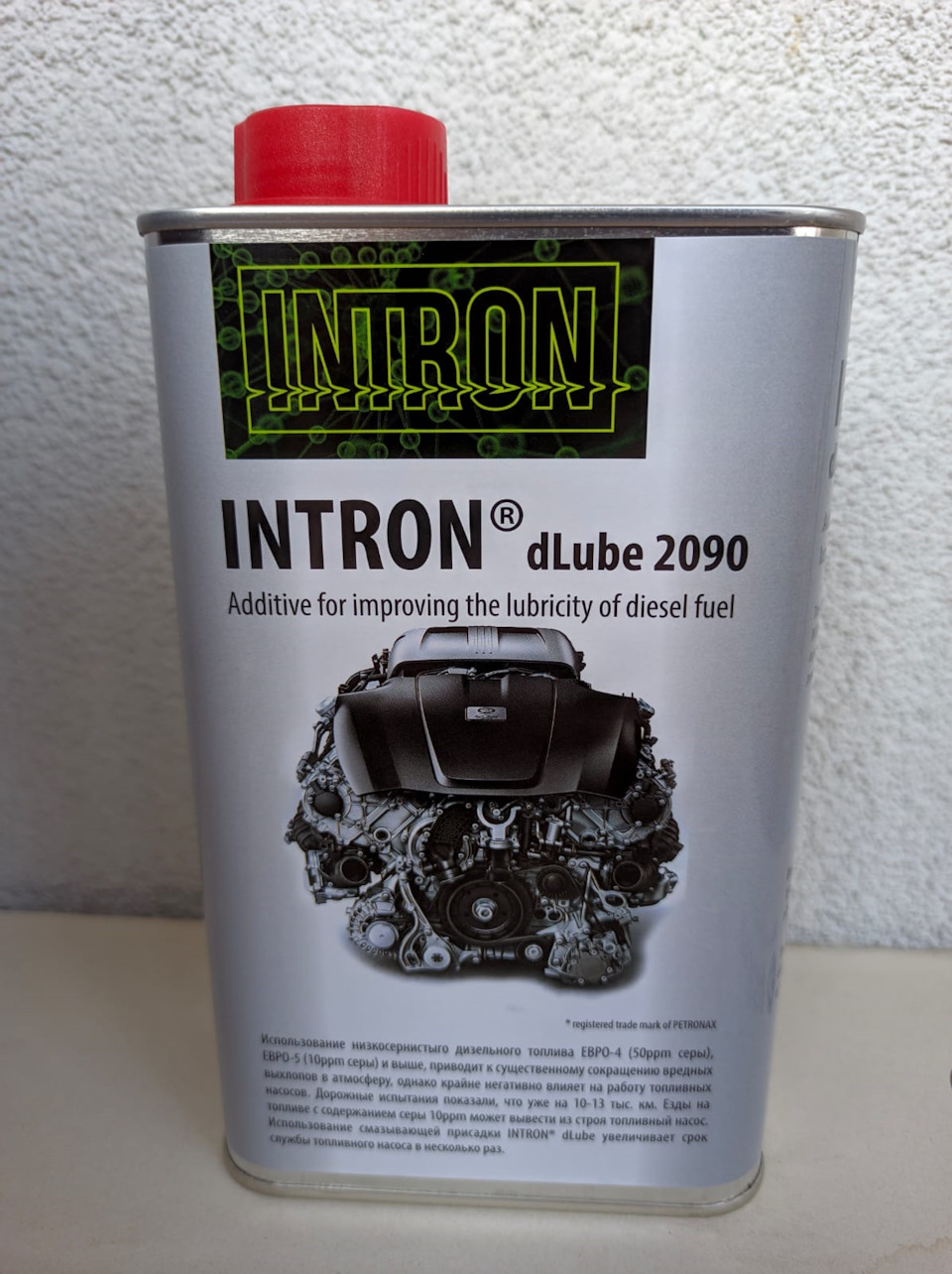 Решил попробовать присадку в дизельное топливо. Intron dlube 2090 ...