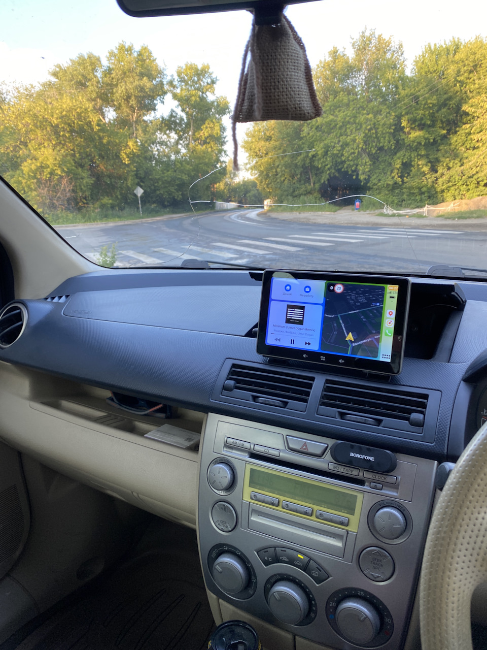 Самый дешевый и простой способ установки CarPlay/ Android auto в Demio dy —  Mazda Demio (2G), 1,3 л, 2002 года | автозвук | DRIVE2