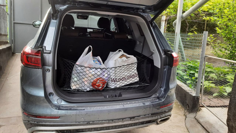 Сетка и коврик в багажник Тигренка — Chery Tiggo 8 Pro, 1,6 л, 2021 ...