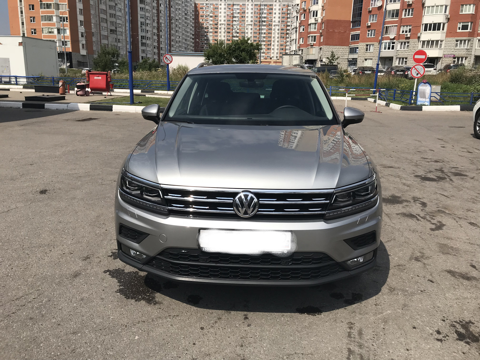 3000 км пробега — Volkswagen Tiguan (2G), 1,4 л, 2018 года | просто так |  DRIVE2