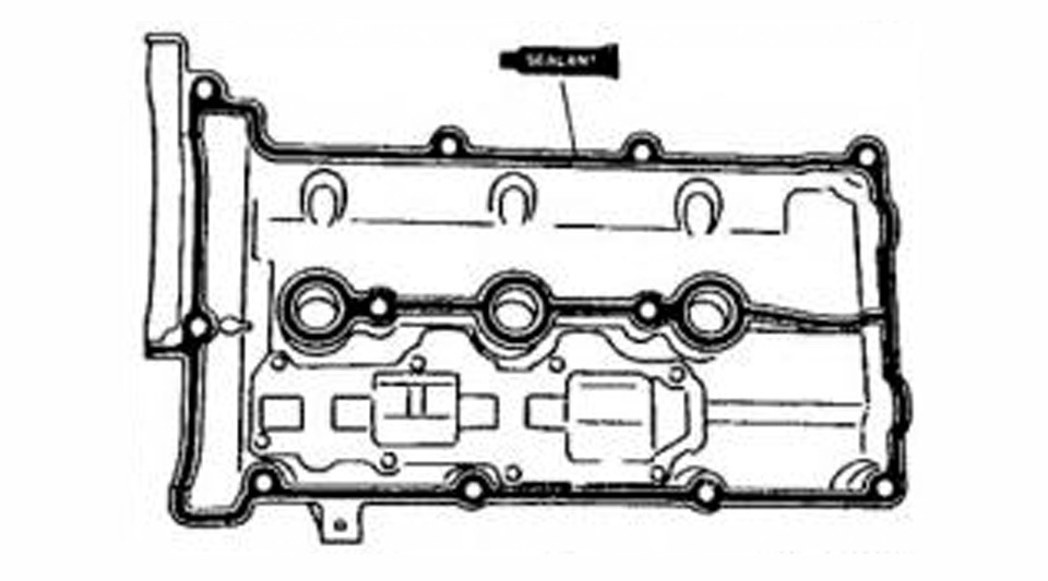 Схема нанесения герметика на гбц ваз 2112 16 клапанов