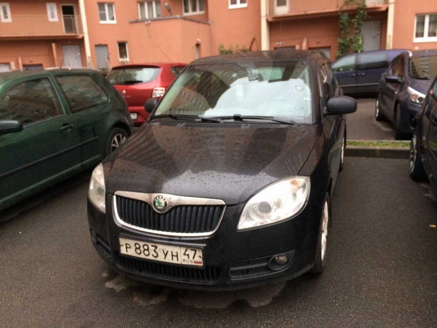 Фото в бортжурнале Skoda Fabia Mk2