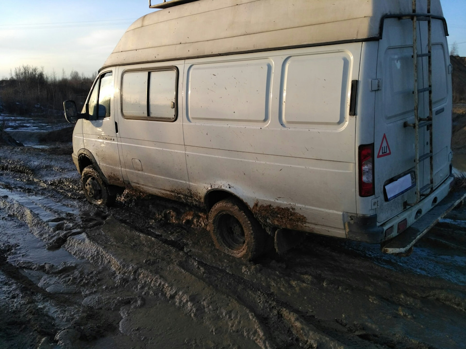 Начало истории про ГаЗель!Первый offroad — ГАЗ Газель, 2,9 л, 2012 года ...