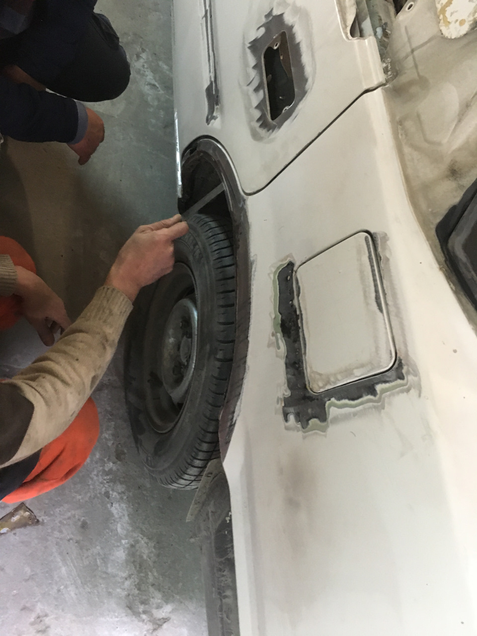 арке тоже не шибко хорошо — Toyota Crown (S120)