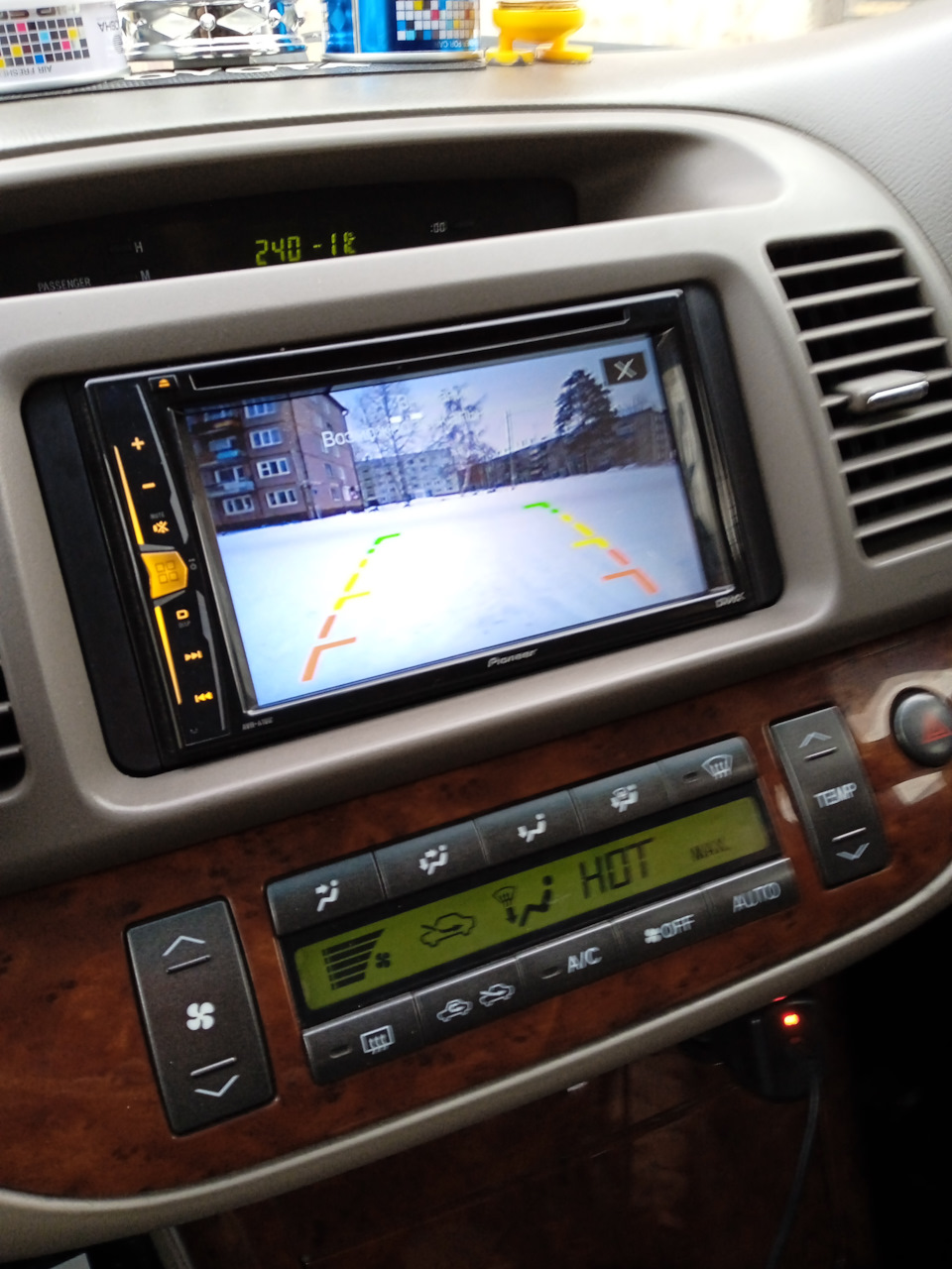 Камера заднего вида — Toyota Camry (XV30), 2,4 л, 2003 года ...