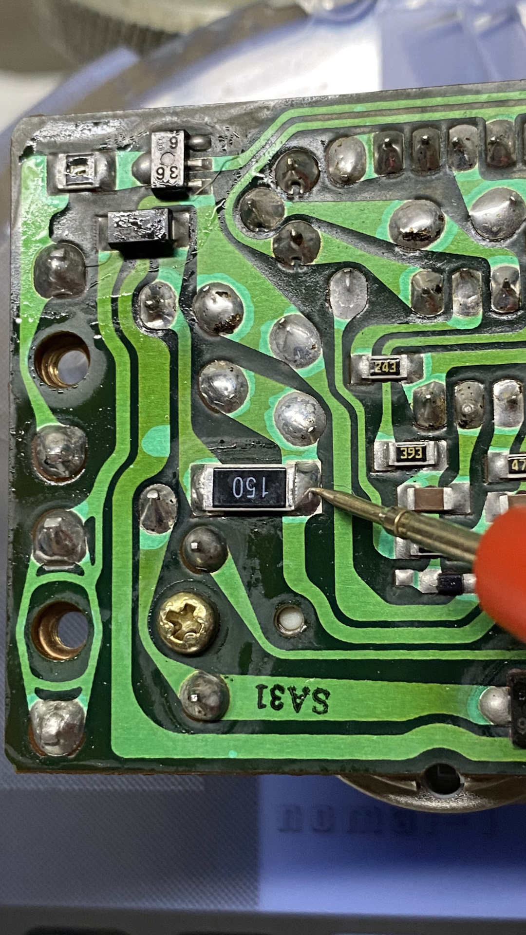 Ремонт панели приборов «тахометр» — Mitsubishi Pajero (2G), 2,8 л, 1997 ...