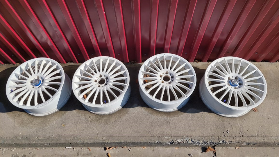 Литые диски Rays 7Jx17 5x100 на Subaru Impreza WRX (GD/GG), Subaru Impreza WRX STI (GD). | 15 000 ₽ в городе Находка | DRIVE2