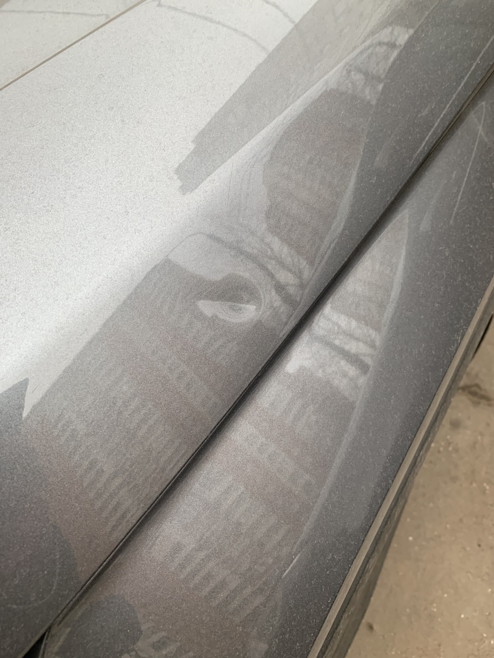 Удаление вмятины на капоте без покраски (PDR) — Skoda Kodiaq (1G), 2 л ...