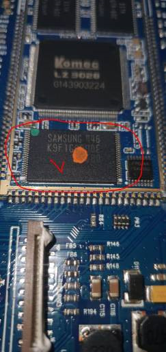 Updating nand firmware