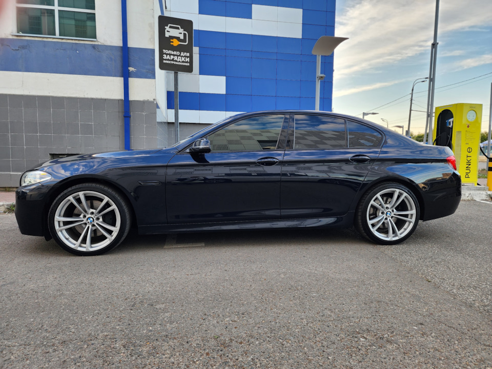 Занижение bmw f10