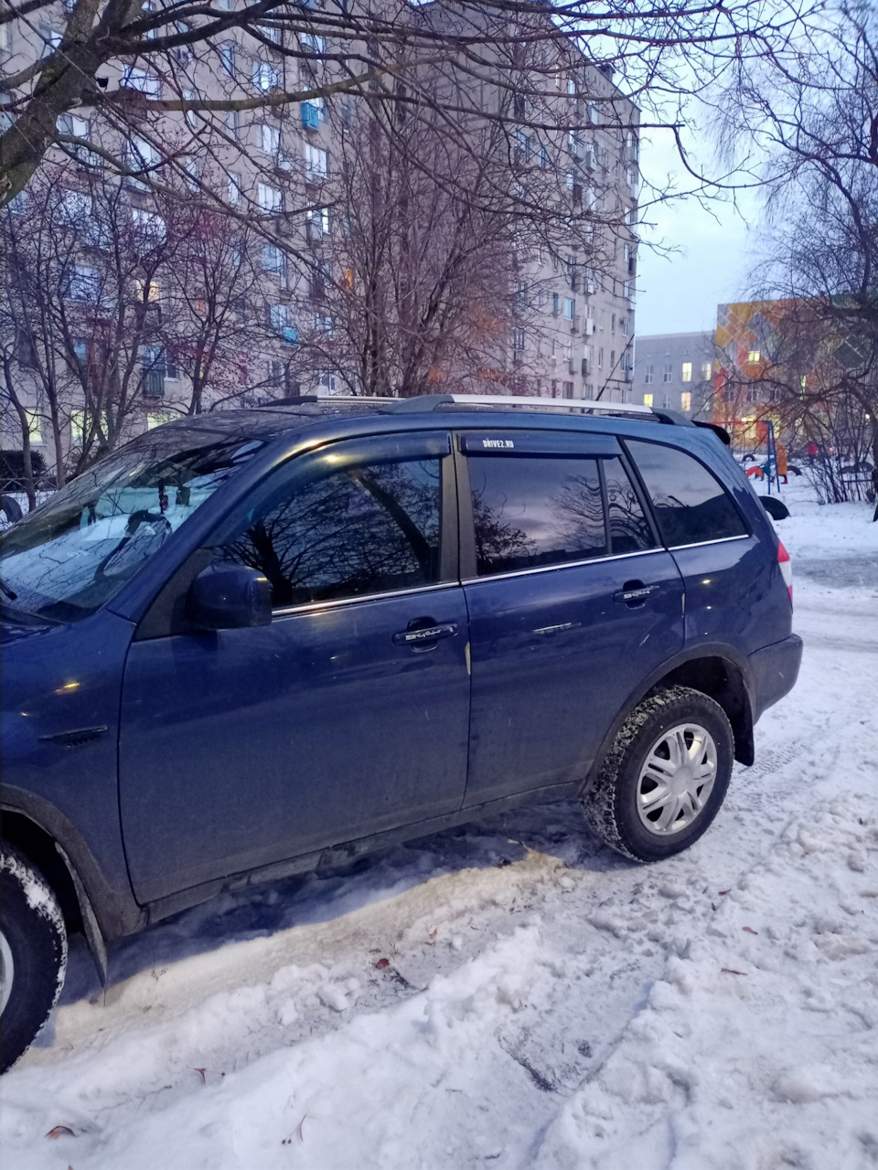Тонировка Атермальной плёнкой 75% — Chery Tiggo 1, 1,6 л, 2012 года ...