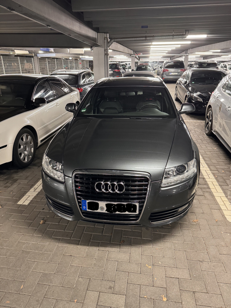 15 — Демпфер шкива коленвала — Audi A6 Avant (C6), 3 л, 2011 года ...