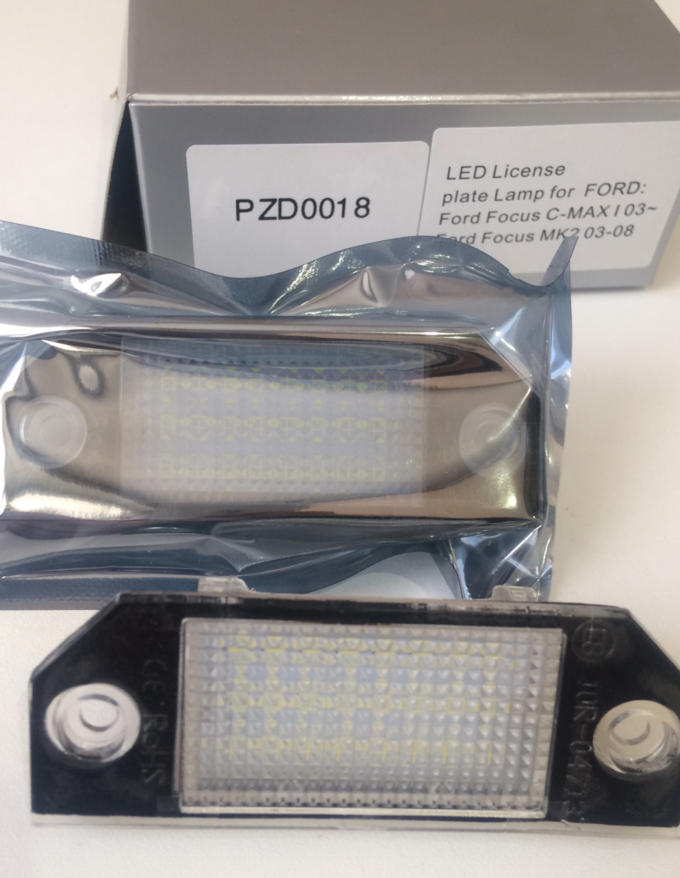 Led подсветка гос номера) — Ford Focus II Sedan, 1,6 л, 2009 года |  расходники | DRIVE2