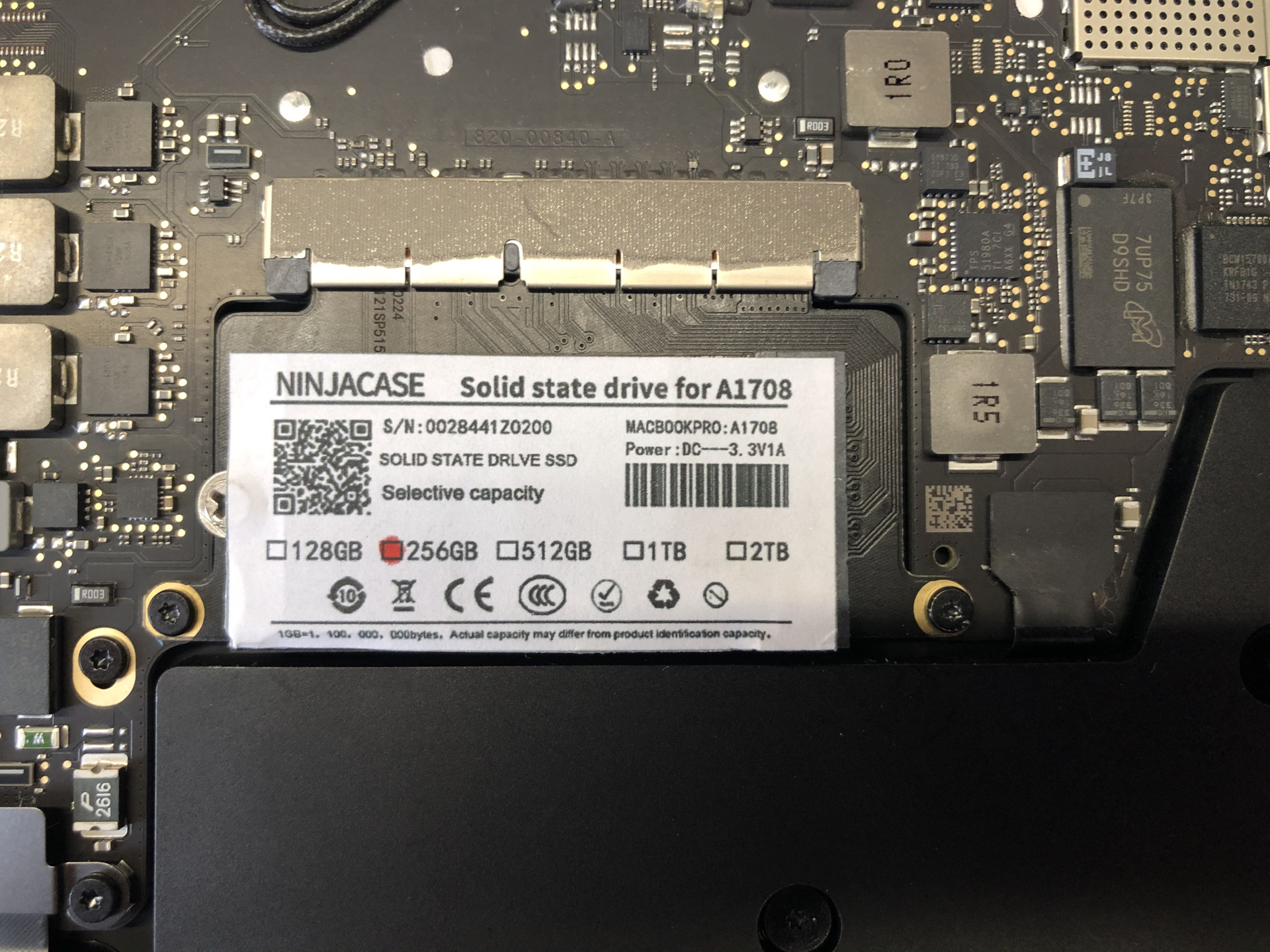 Macbook pro a1708