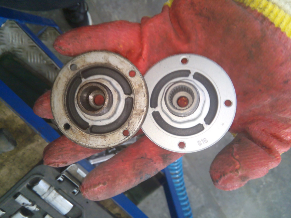 Диск муфты кондиционера. — Hyundai i40