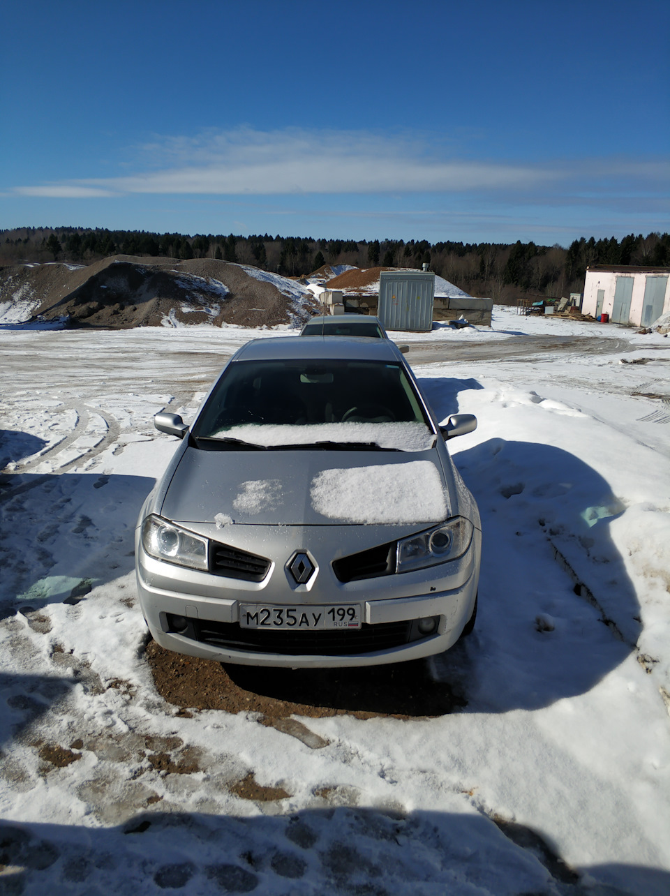 Меган на ходу, поставлен на учет и радует меня — Renault Megane II, 1,6 л,  2007 года | техосмотр | DRIVE2