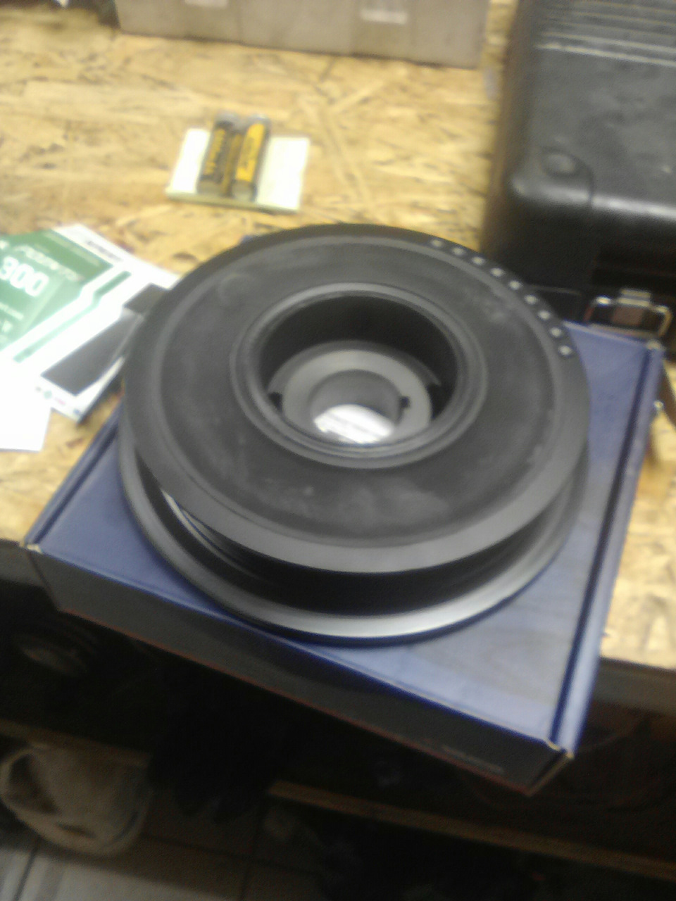 Замена шкива и установка обгонной муфты на генератор — Opel Vectra C, 2 ...