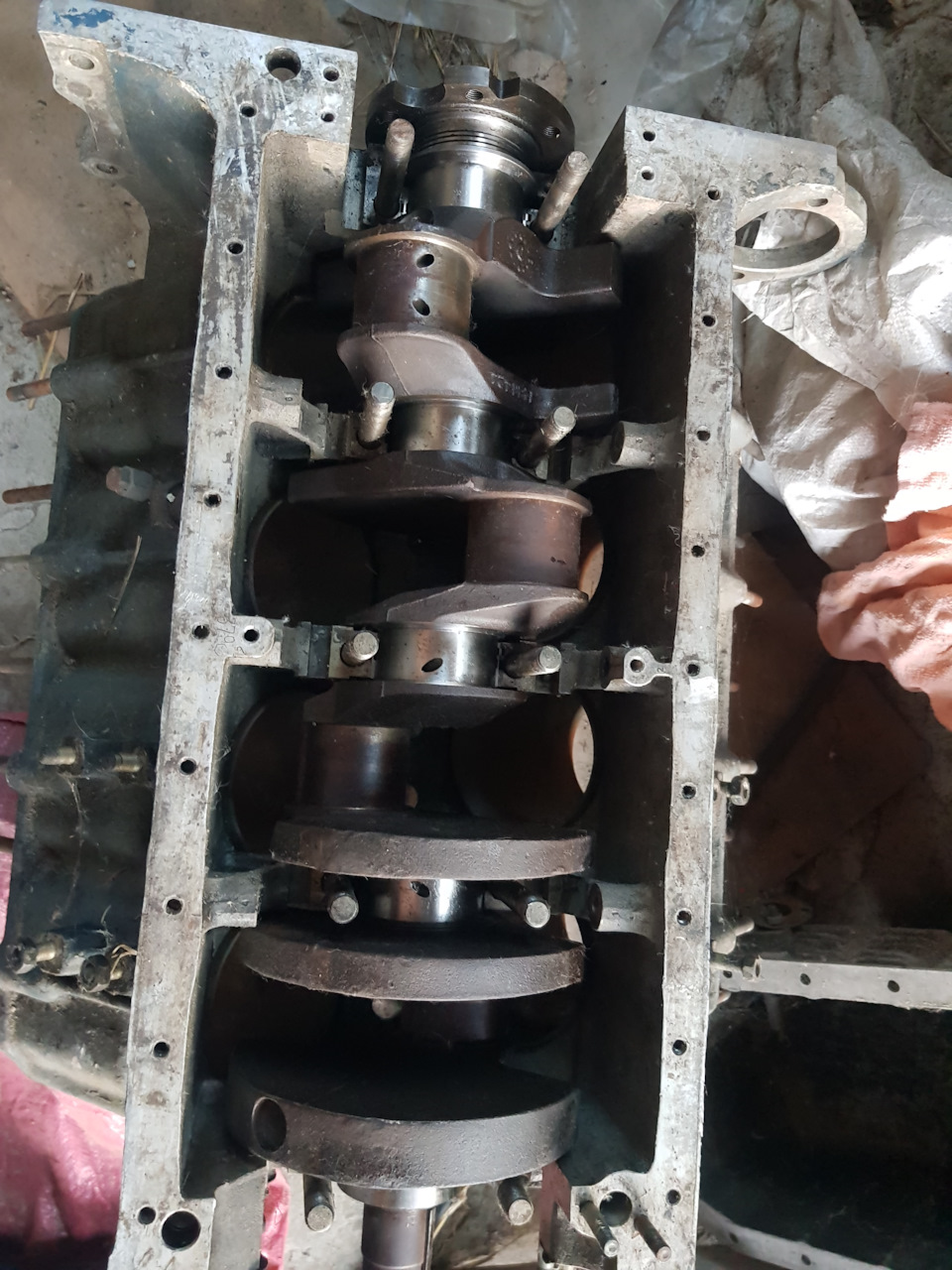 ЗИЛ-114 II 5ЧАСТЬ Примерка кв в блок. — ГАЗ 24, 5,5 л, 1972 года ...