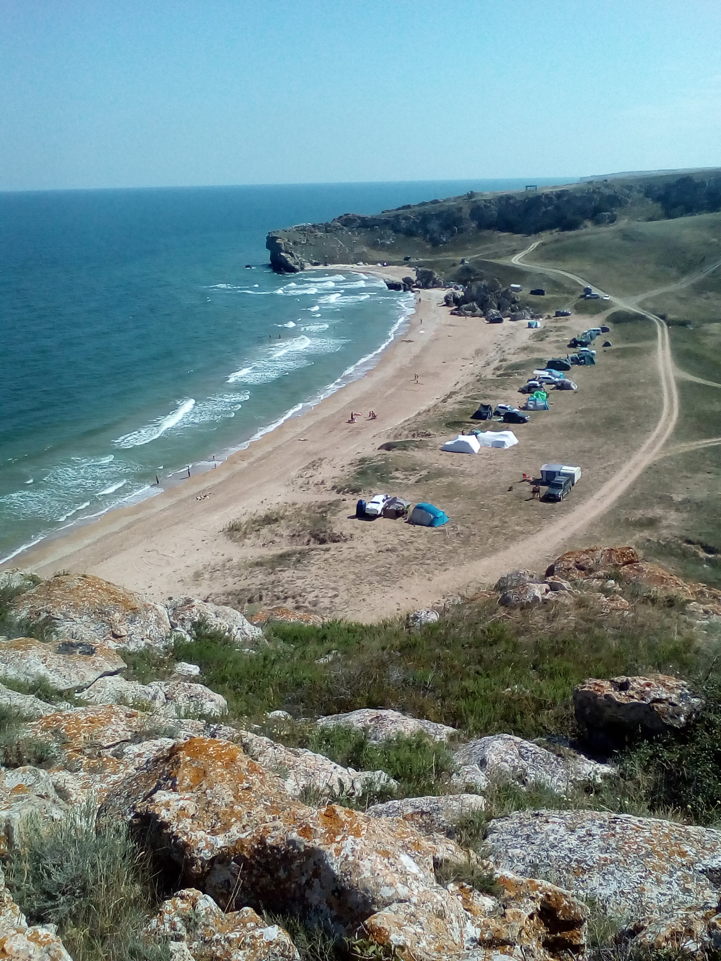 Крым Азовское море Генеральские пляжи