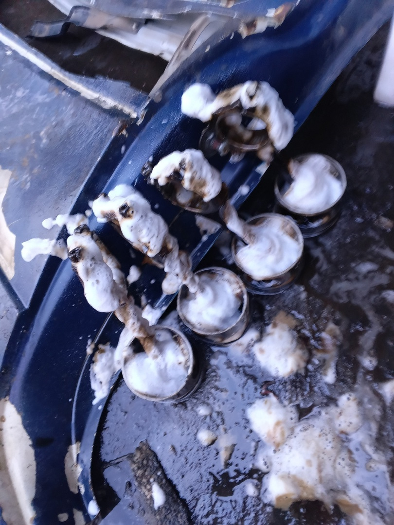 Отмывка всех узлов двигателя — Volkswagen Golf Mk2, 1,8 л, 1989 года ...