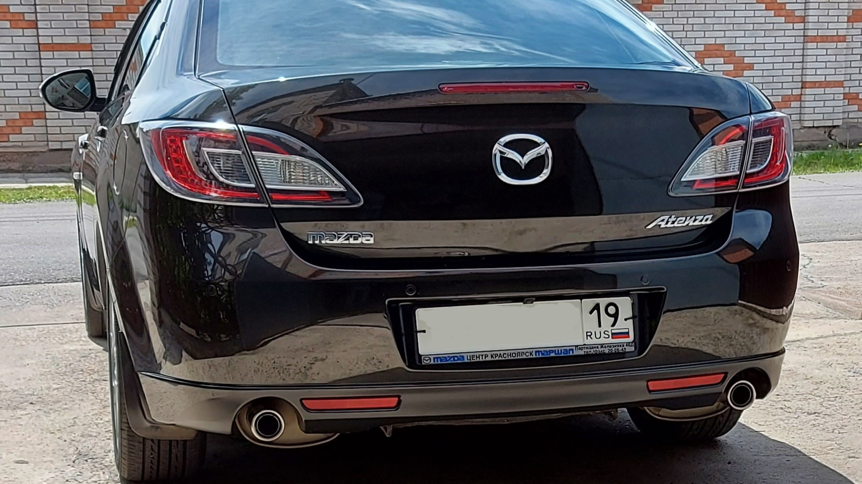 Mazda 6 (2G) GH 2.5 бензиновый 2008 | 2.5 МТ アテンザ на DRIVE2