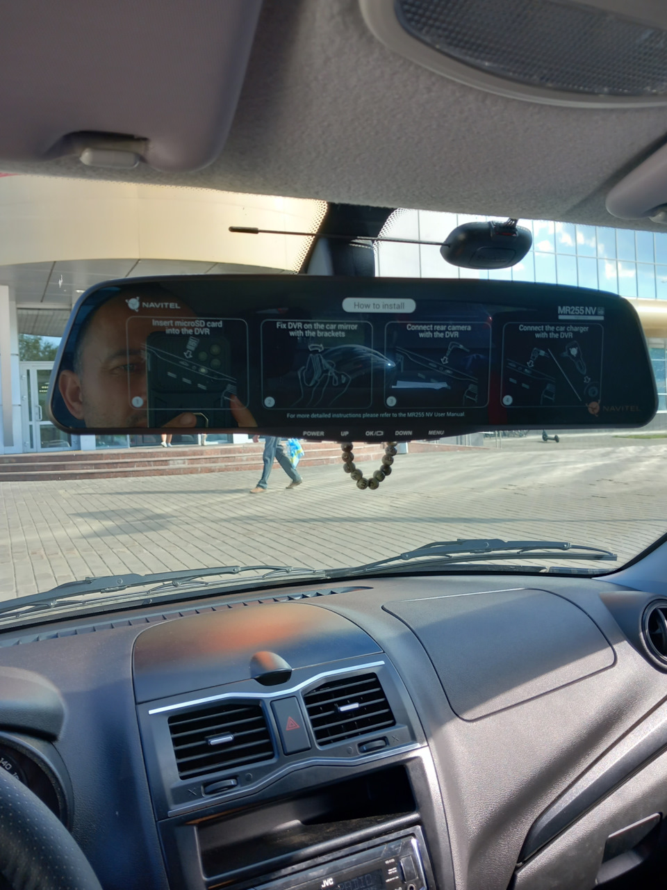 Регистратор-зеркало — Lada Гранта Лифтбек (2-е поколение), 1,6 л, 2022 ...