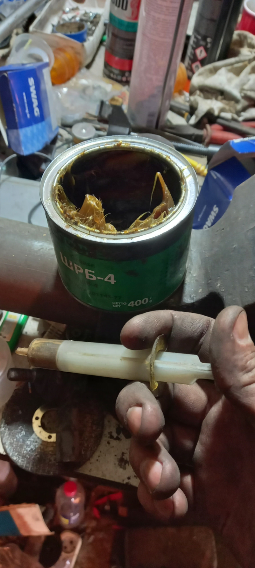 Замена наконечников, тарелок пружин, подшипников скольжения и опоры ...